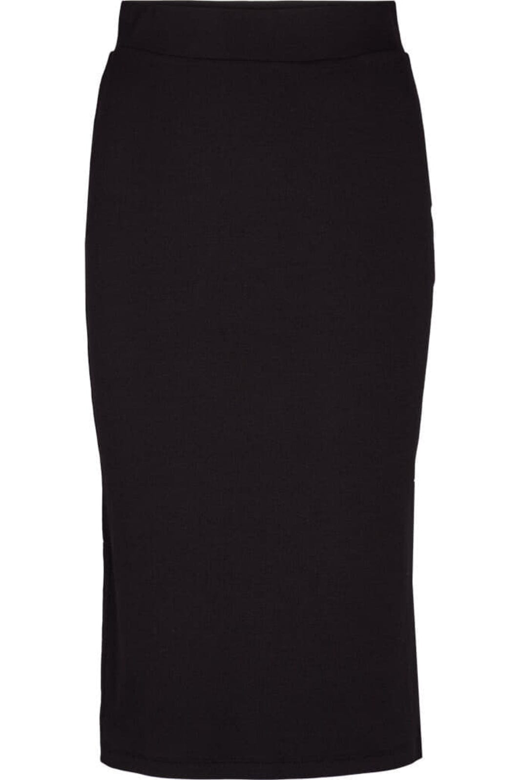 Basic Apparel - Ludmilla Long Skirt - 001 Black Nederdele 