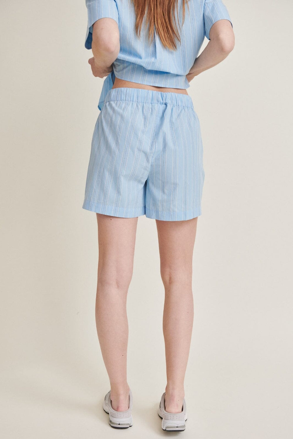 Basic Apparel - Marina Shorts - 679 Airy Blue / Lotus / Birch / Classic Blue Shorts 