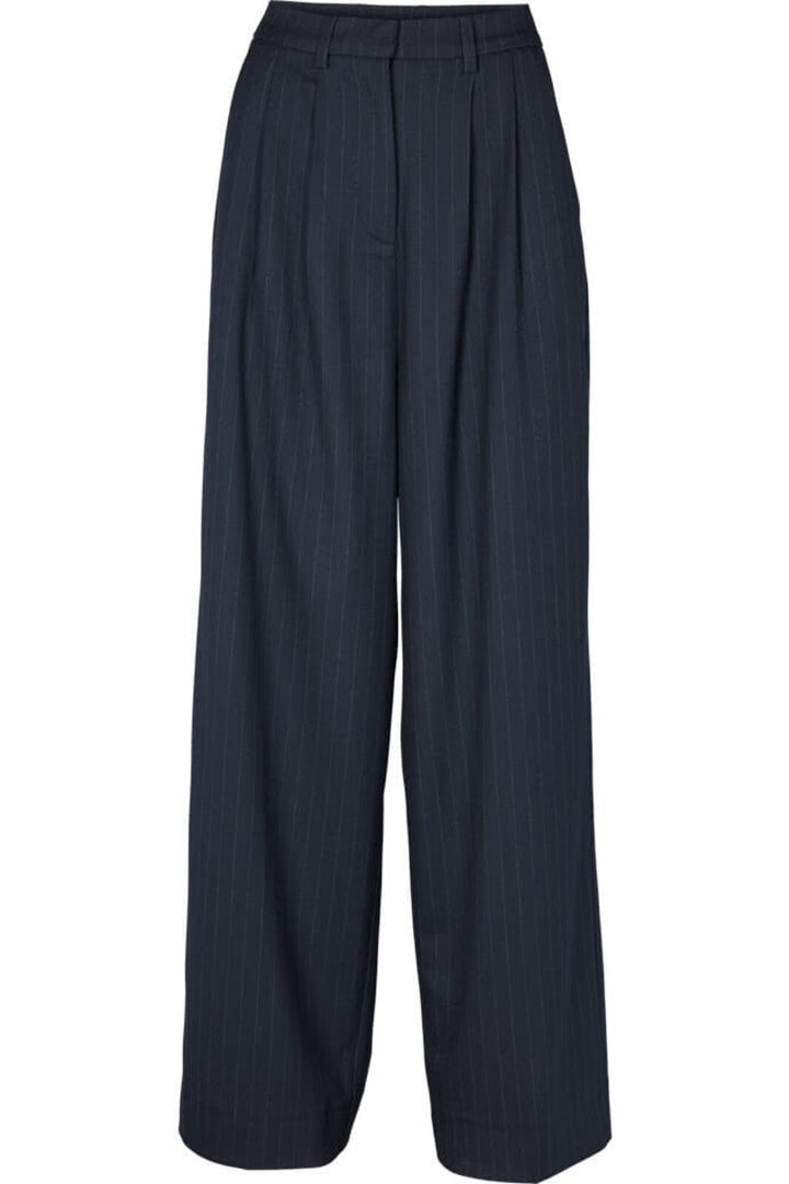 Basic Apparel - Marjorie Pants - 606 Sky Captain Bukser 