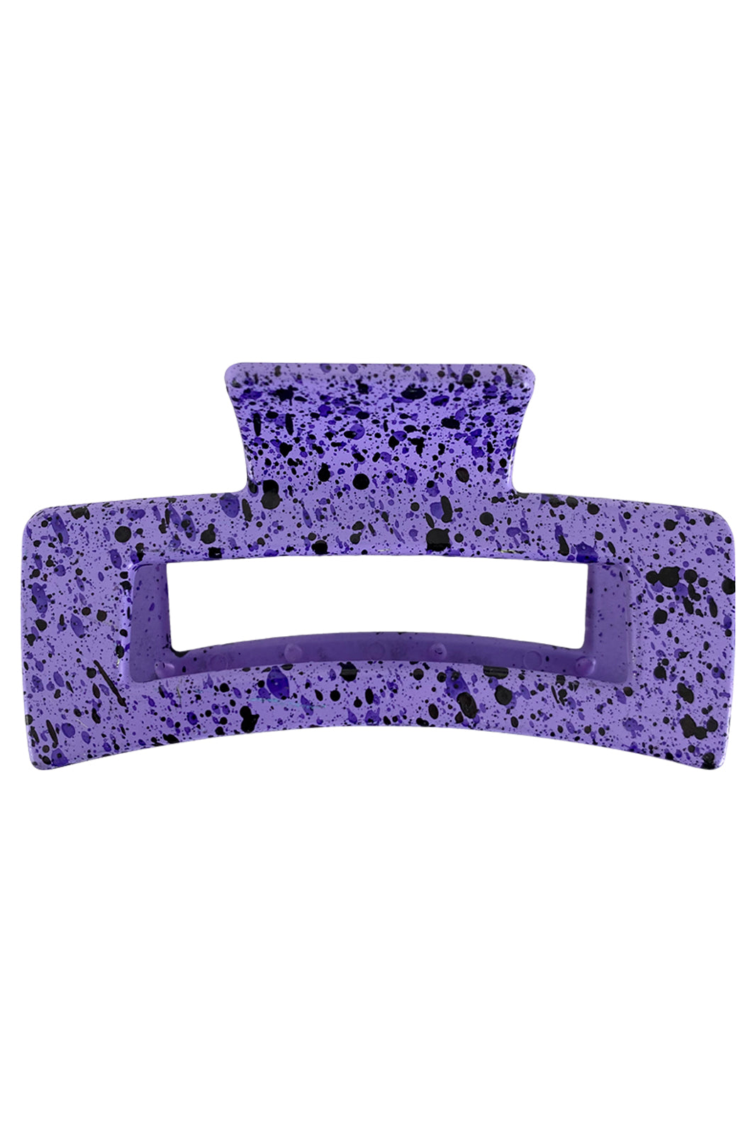 Black Colour - BcBerlin Matt Hair Claw - Purple Hårspænder 