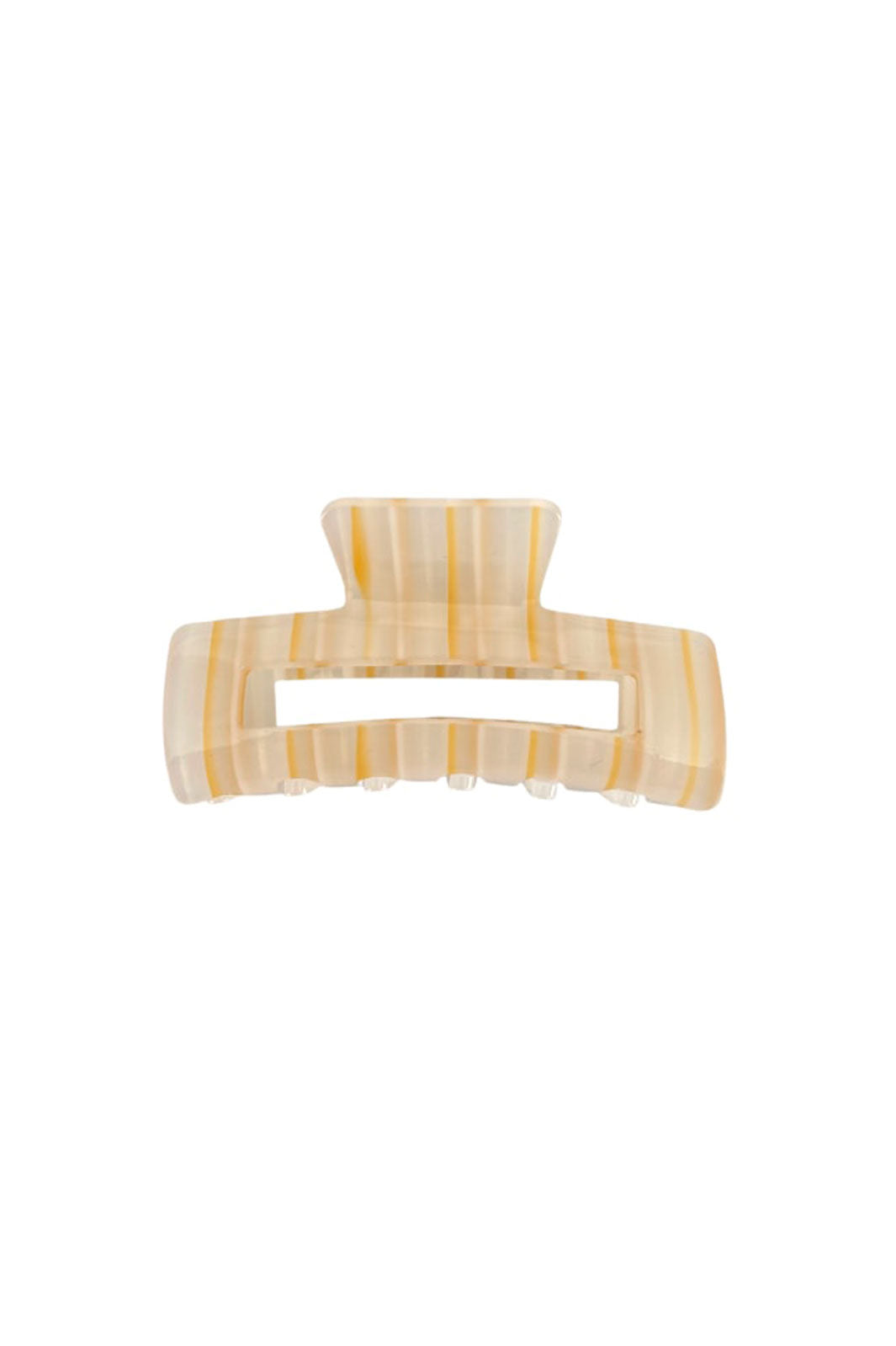 Black Colour - Bcberlin Striped Hair Claw - Orange Hårspænder 
