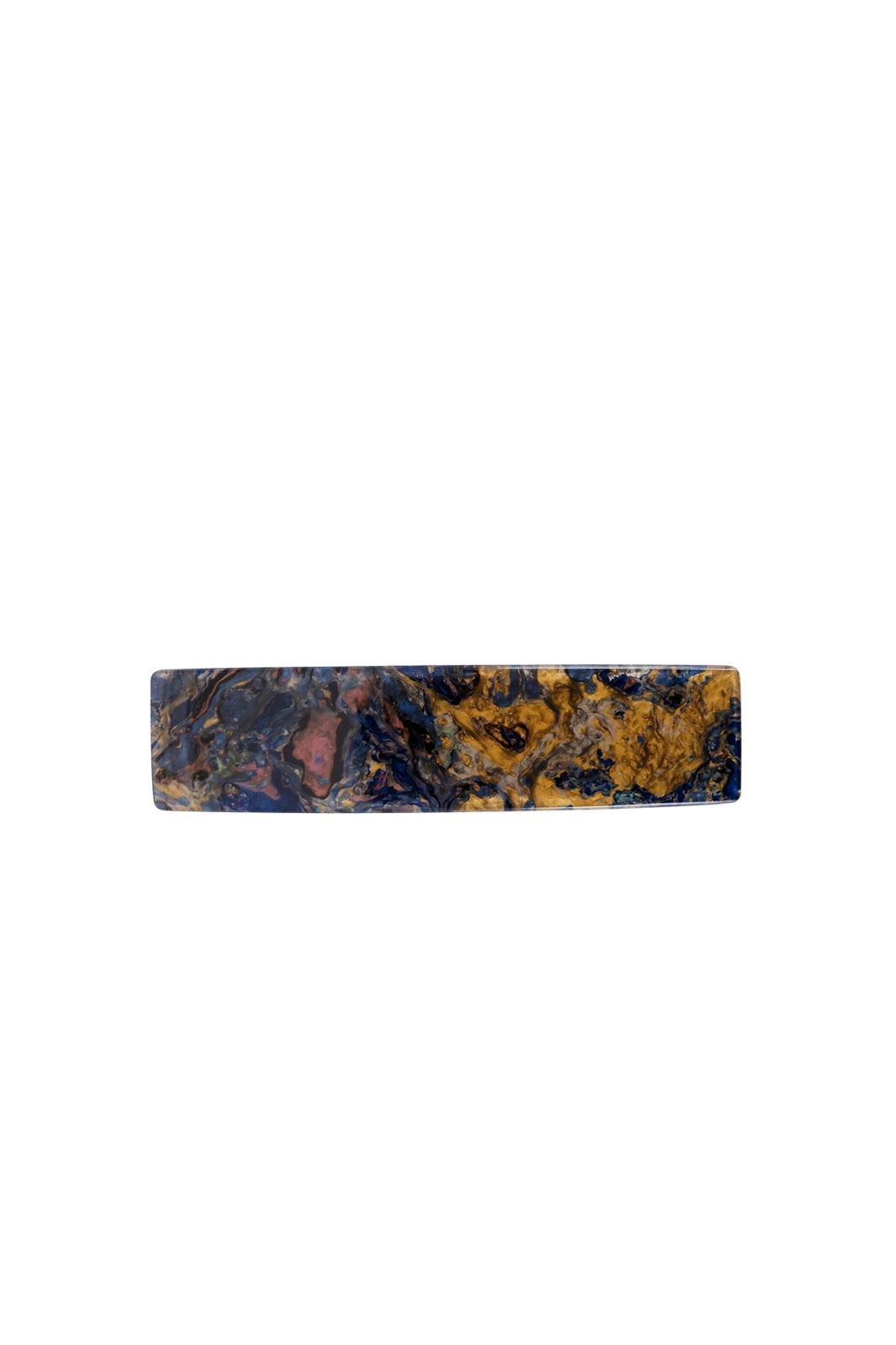 Black Colour - Bccordelia Barette Hair Clip - Blue Multi Hårspænder 
