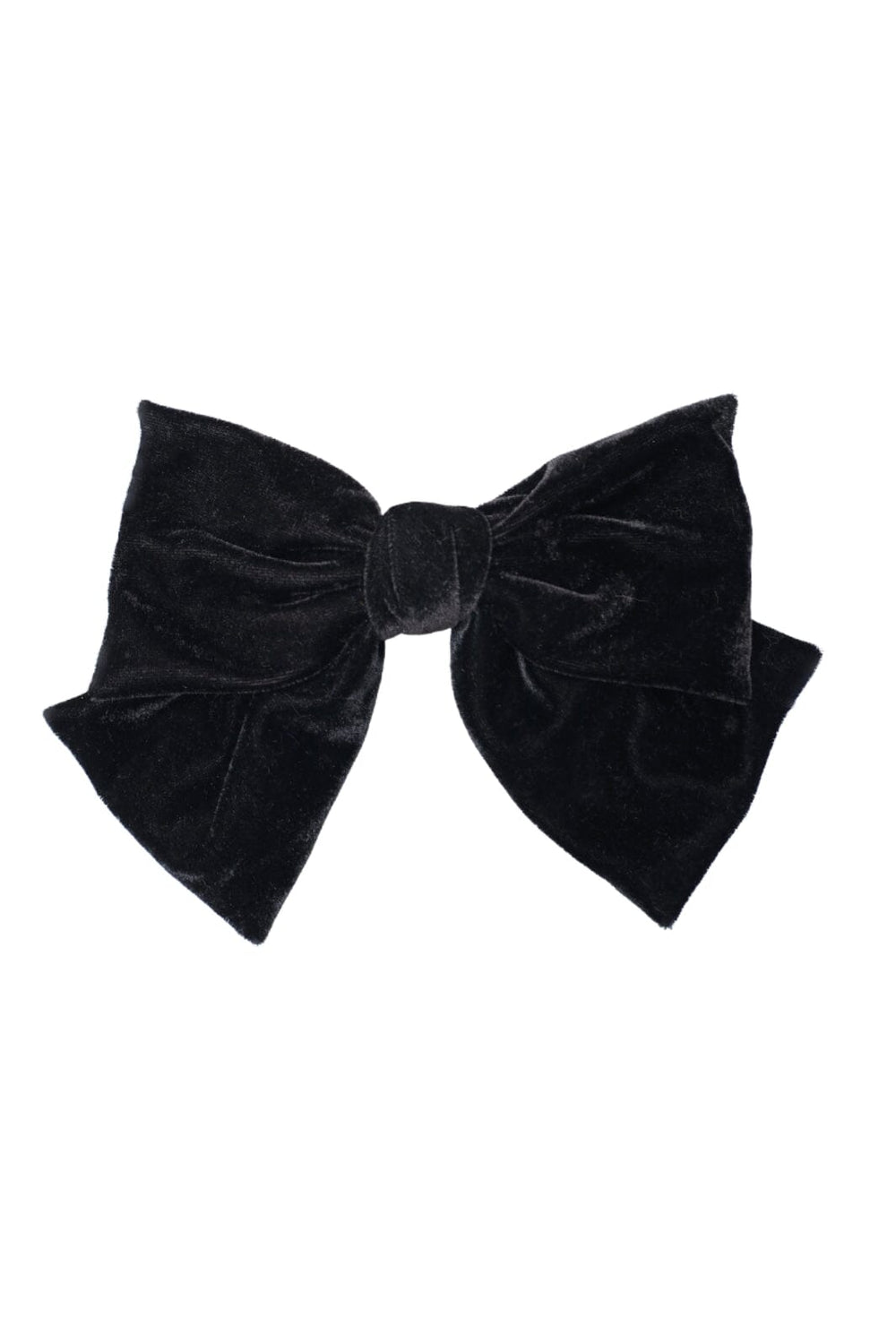 Black Colour - Bccorinne Big Bow Barette Hair Clip - Black Accessories 