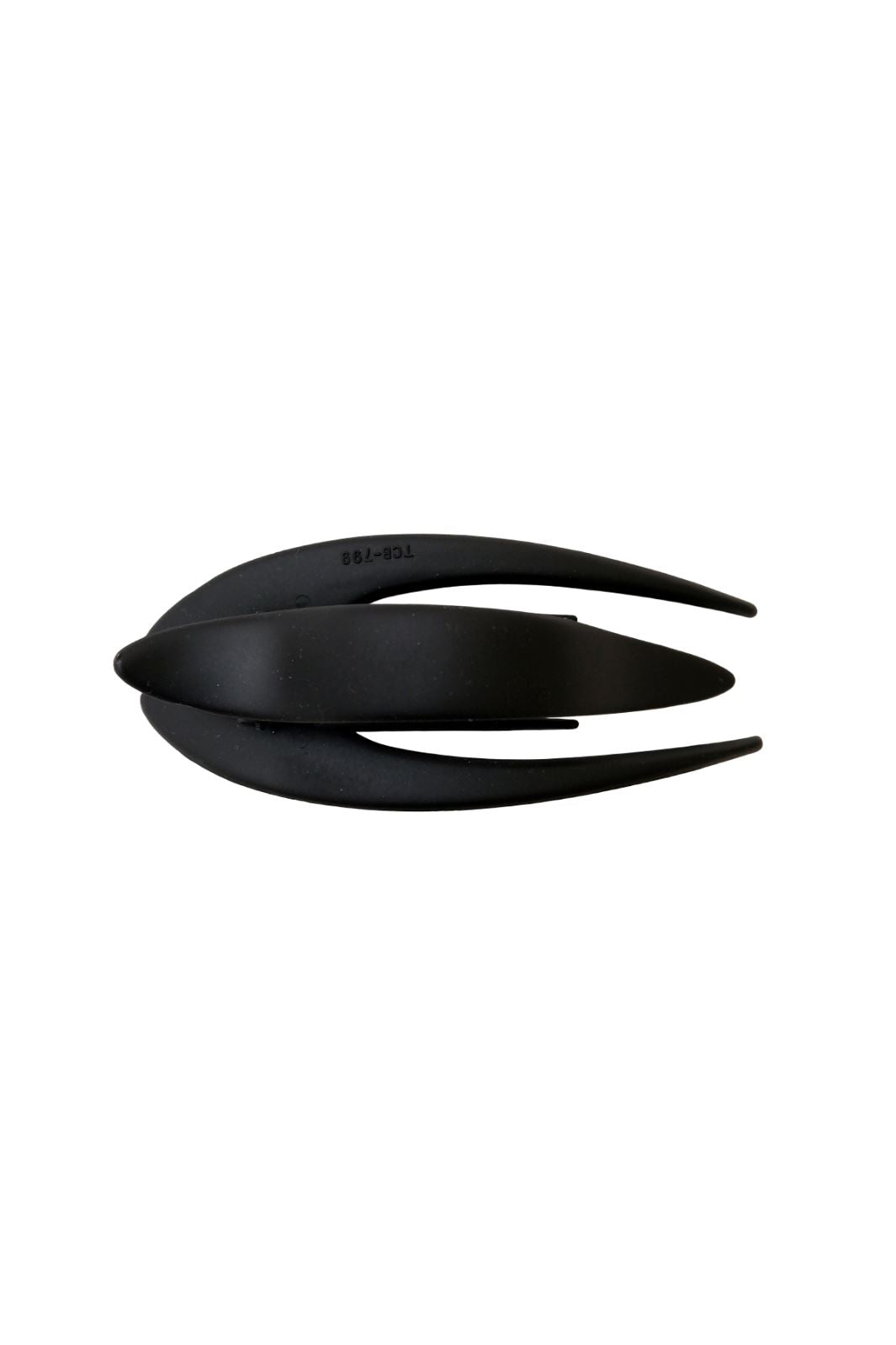 Black Colour - Bcgeraldine Big Matt Hair Claw - Black 