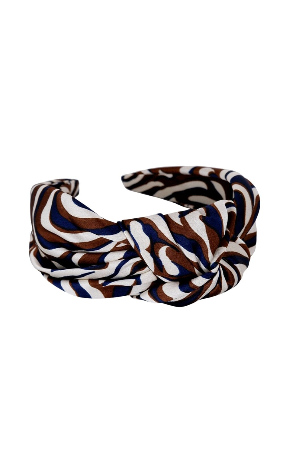 Black Colour - Bcnessa Striped Headband - Navy/Black Pandebånd 