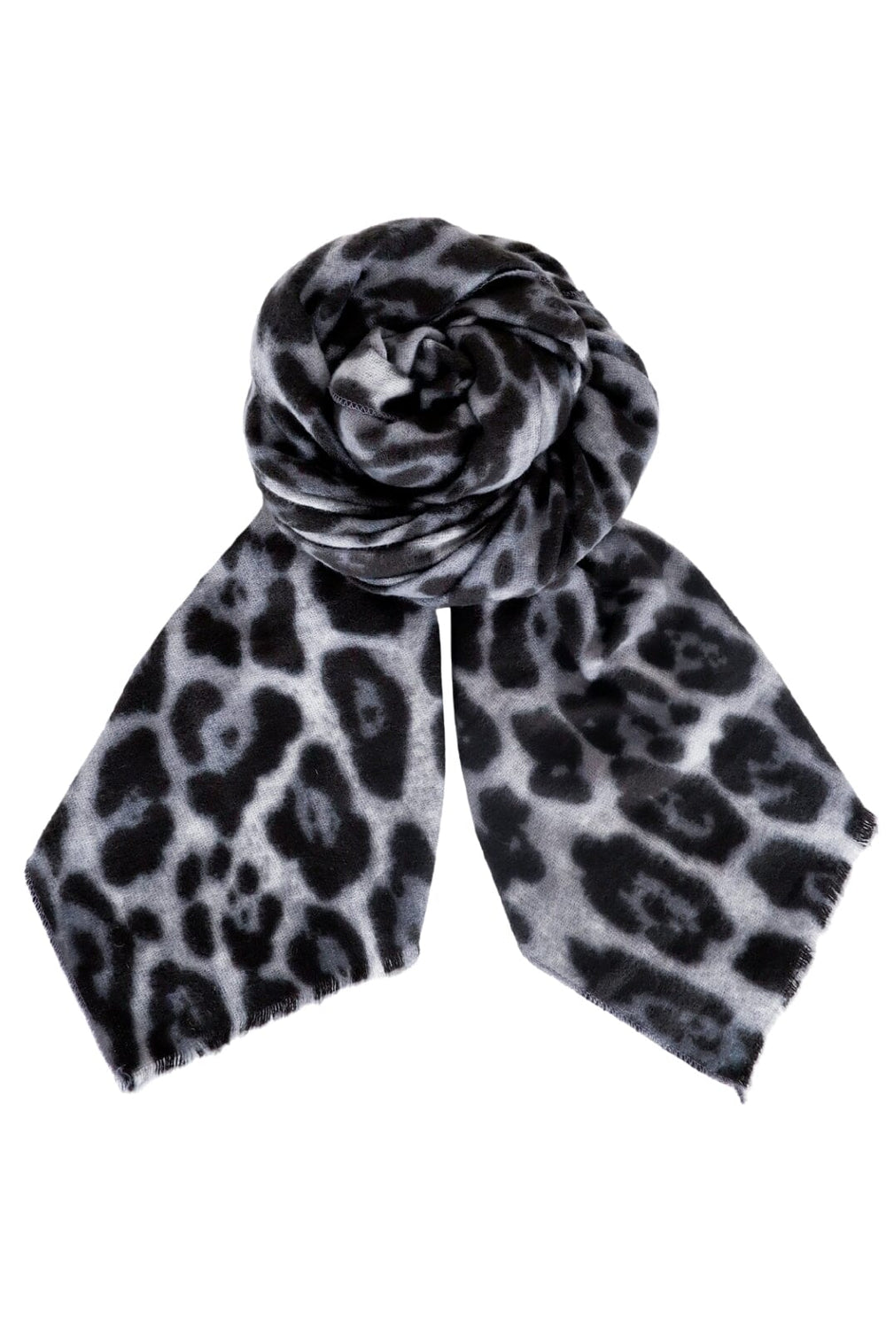 Black Colour - Bcsavannah Soft Winter Scarf - Grey Halstørklæder 