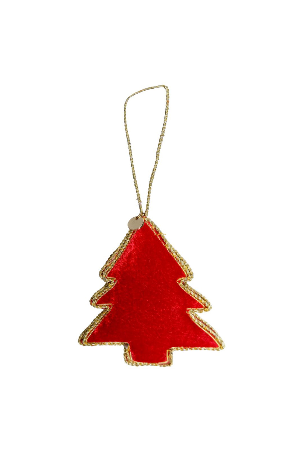 Black Colour - Bcvelvet Tree Christmas Ornament - Red