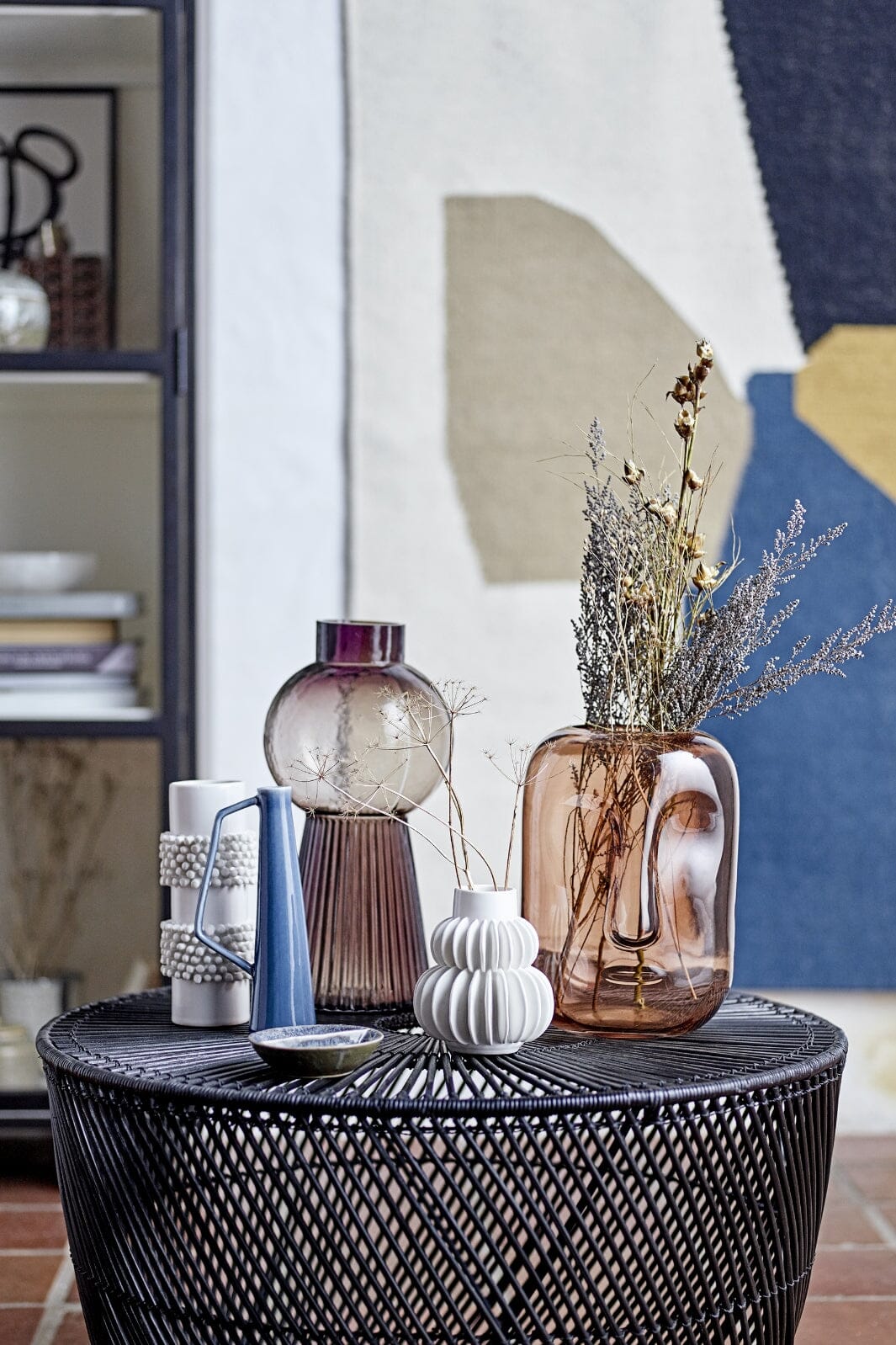Bloomingville | 82047485 Vase, Brun, Glas -