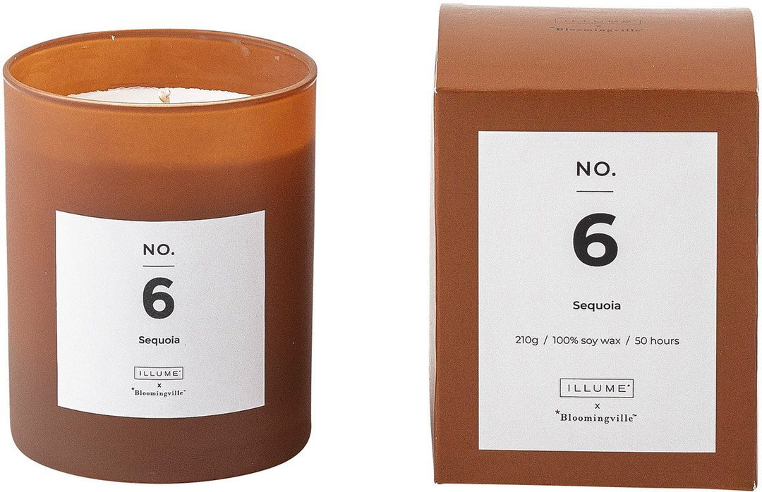 Bloomingville - No. 6 Sequoia Duftlys Lys 