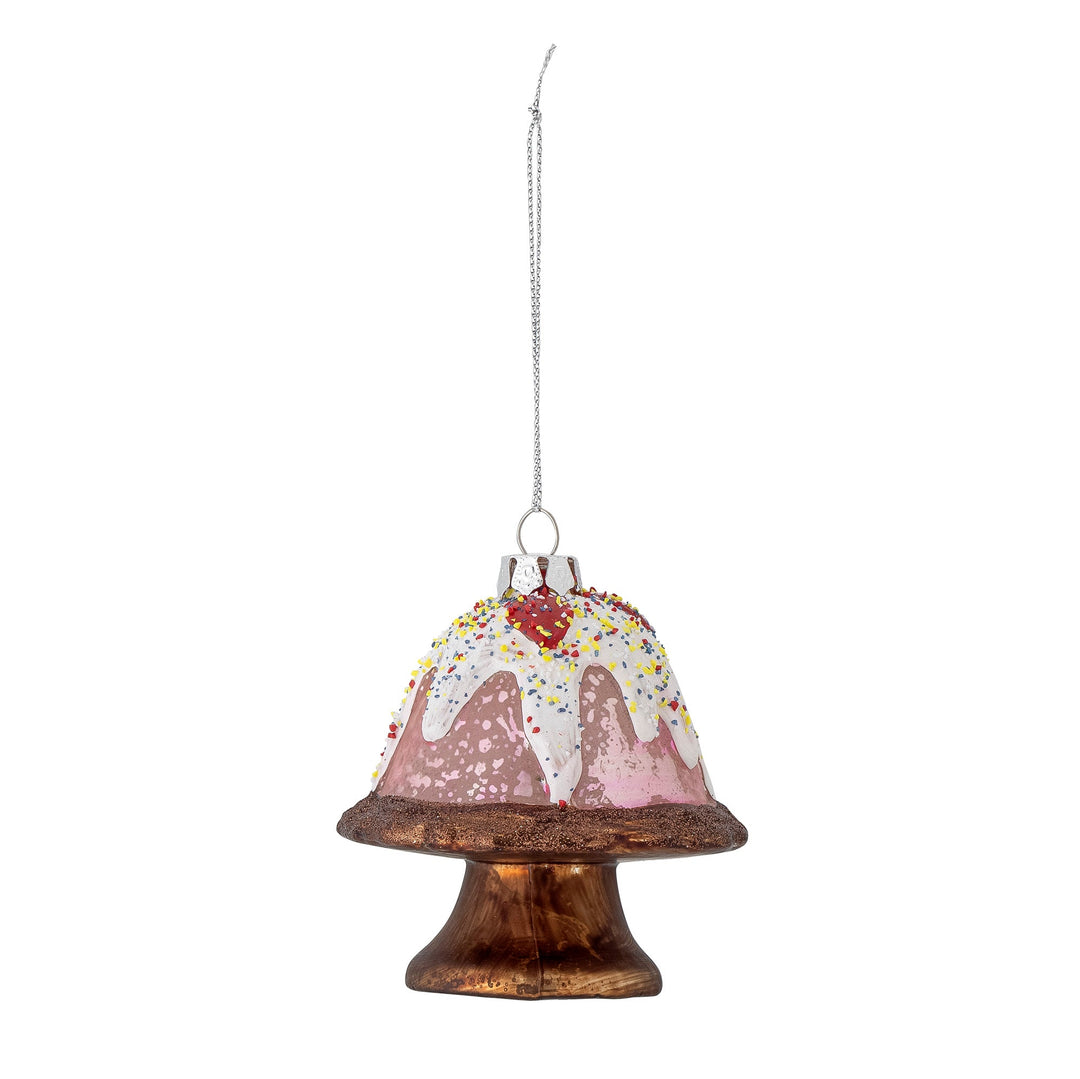 Bloomingville - Pie Ornament, Brun, Glas - Brown 