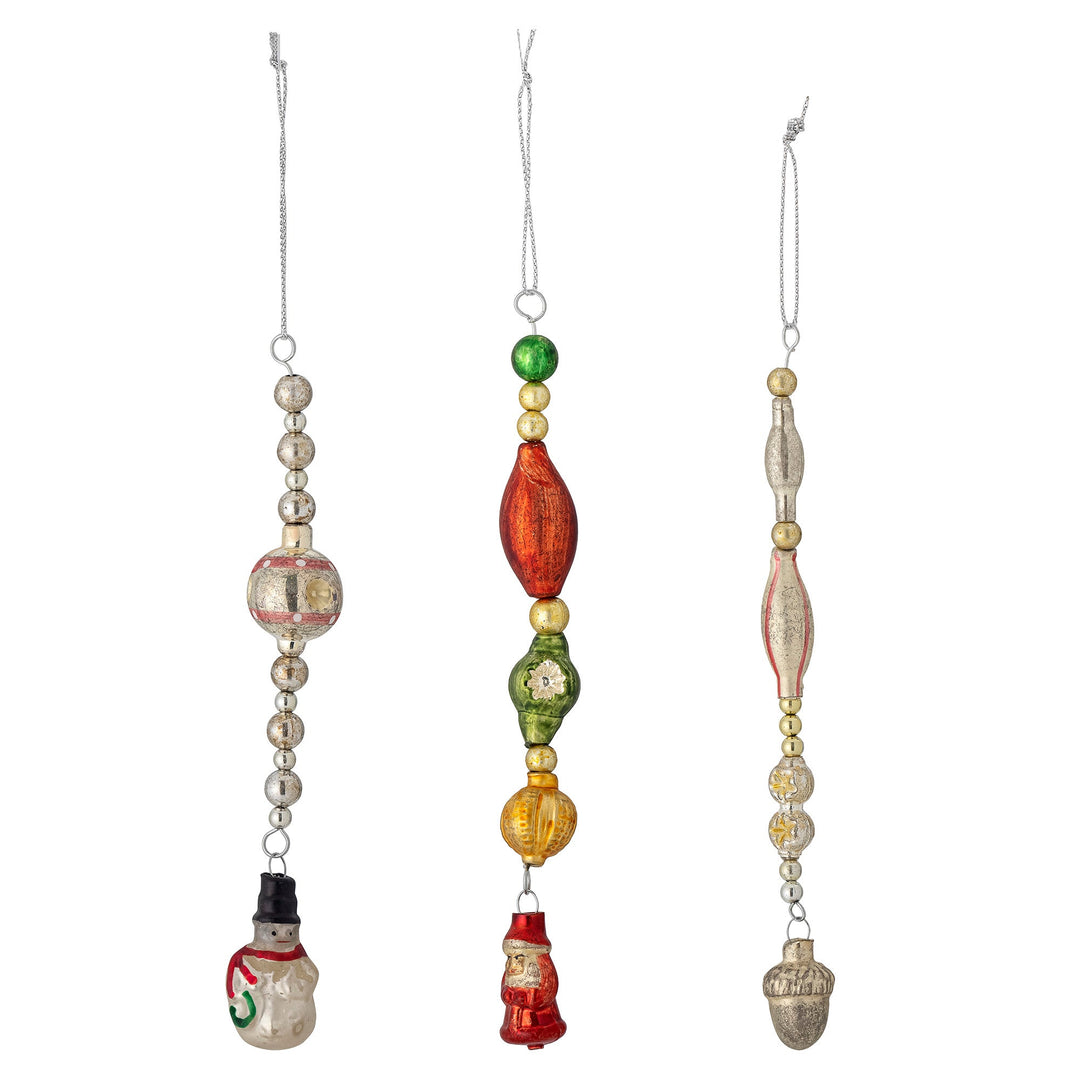 Bloomingville - Qua Ornament, Guld, Glas - Gold 