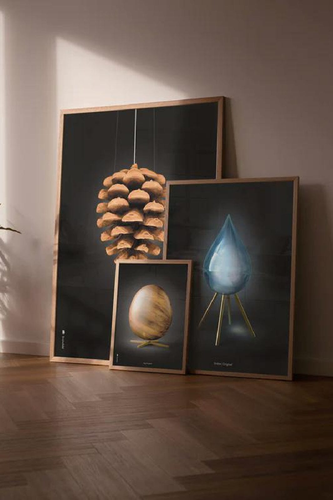 Brainchild - Koglen Plakat - Sort Dekoration 