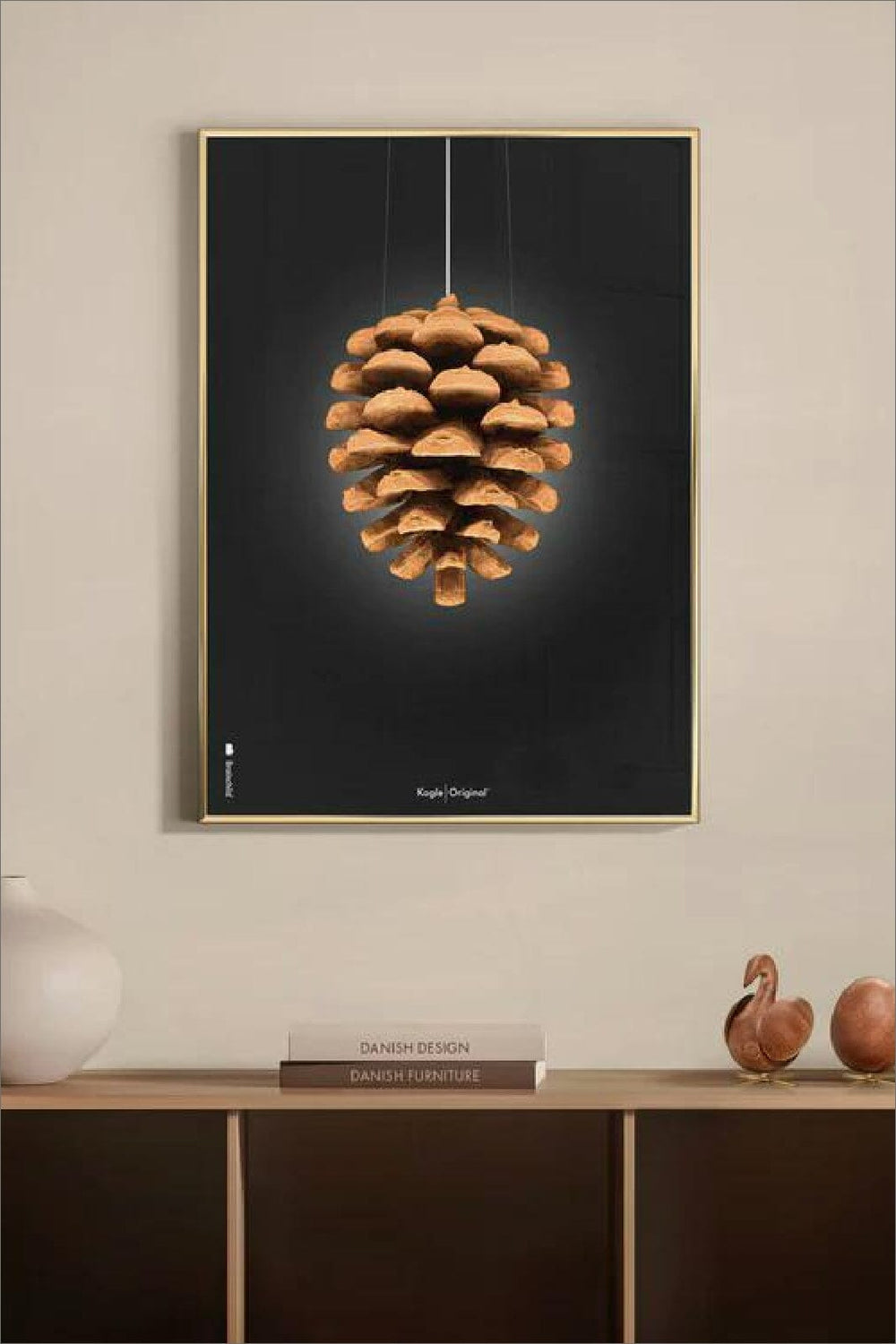 Brainchild - Koglen Plakat - Sort Dekoration 