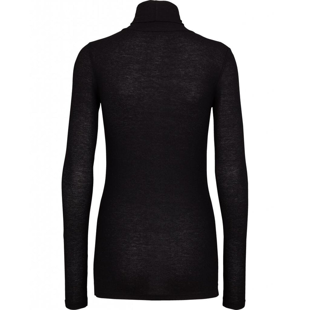 Bruuns Bazaar - Angela Roll neck - Black 