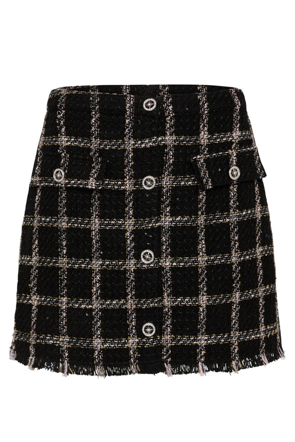 Bruuns Bazaar - AzollaBBJalena skirt - Black Nederdele 