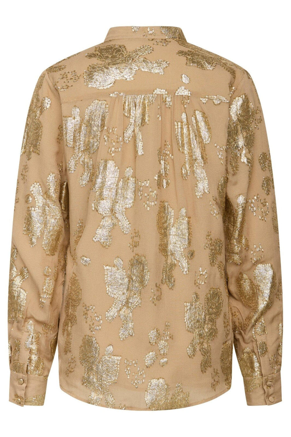 Bruuns Bazaar - Bottlebrush Corinnas shirt - Silver Mink Skjorter 