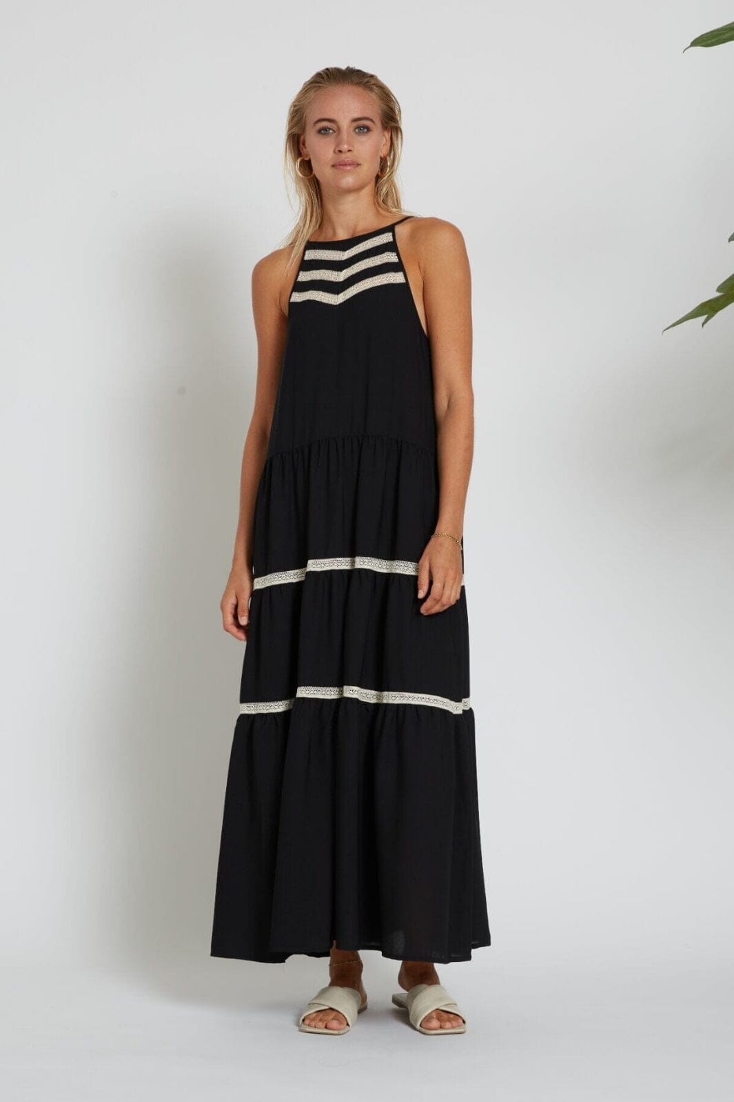 Bruuns Bazaar - Camilla Gyrite dress - Black Kjoler 