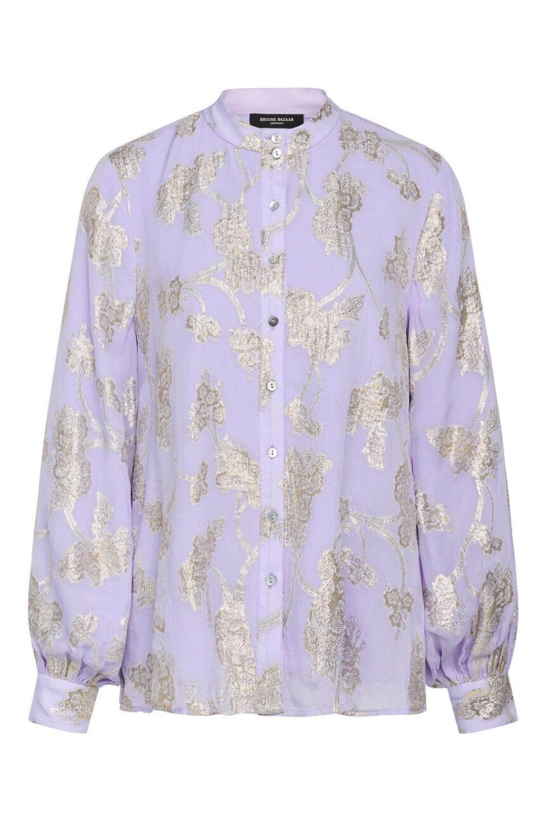 Bruuns Bazaar - Juneberry Charlottas shirt - Purple Heather Skjorter 
