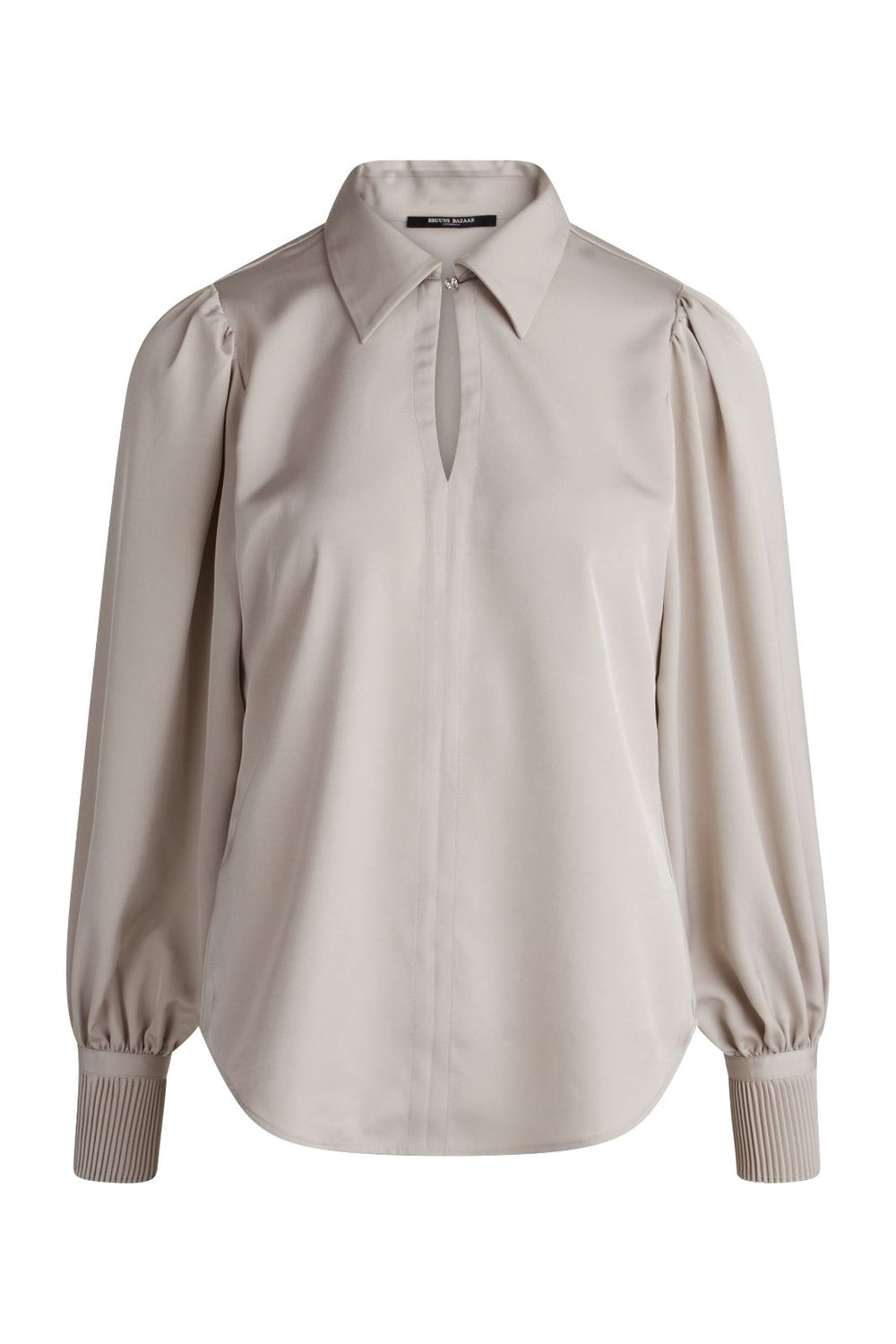 Bruuns Bazaar - Ratum Addy shirt - Chateau Grey Bluser 