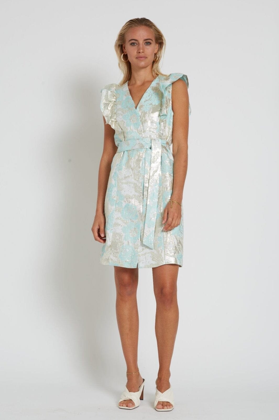 Bruuns Bazaar - Xylobium Matalda dress - Bay Green Kjoler 