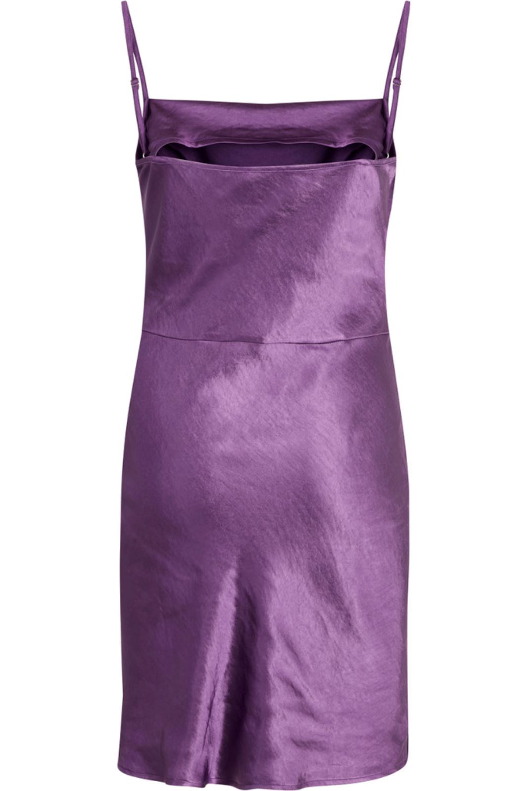BZR - Satina Slipmy dress - Royal Purple Kjoler 
