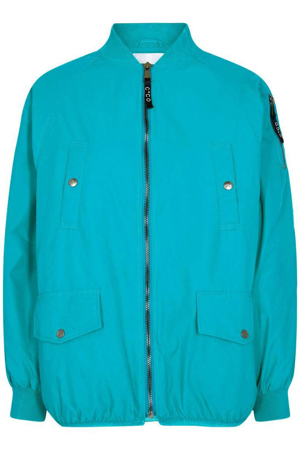 Co´couture - Alba Bomber Jacket - Turquoise Jakker 