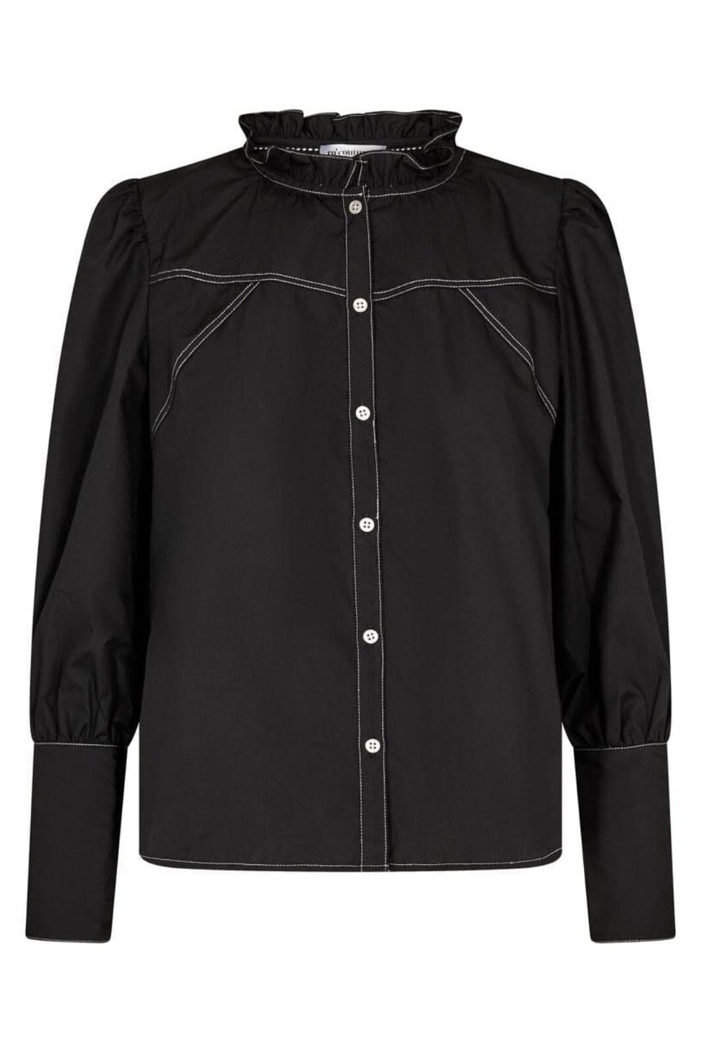 Co´couture - Bonniecc Stitch Shirt - 96 Black Skjorter 