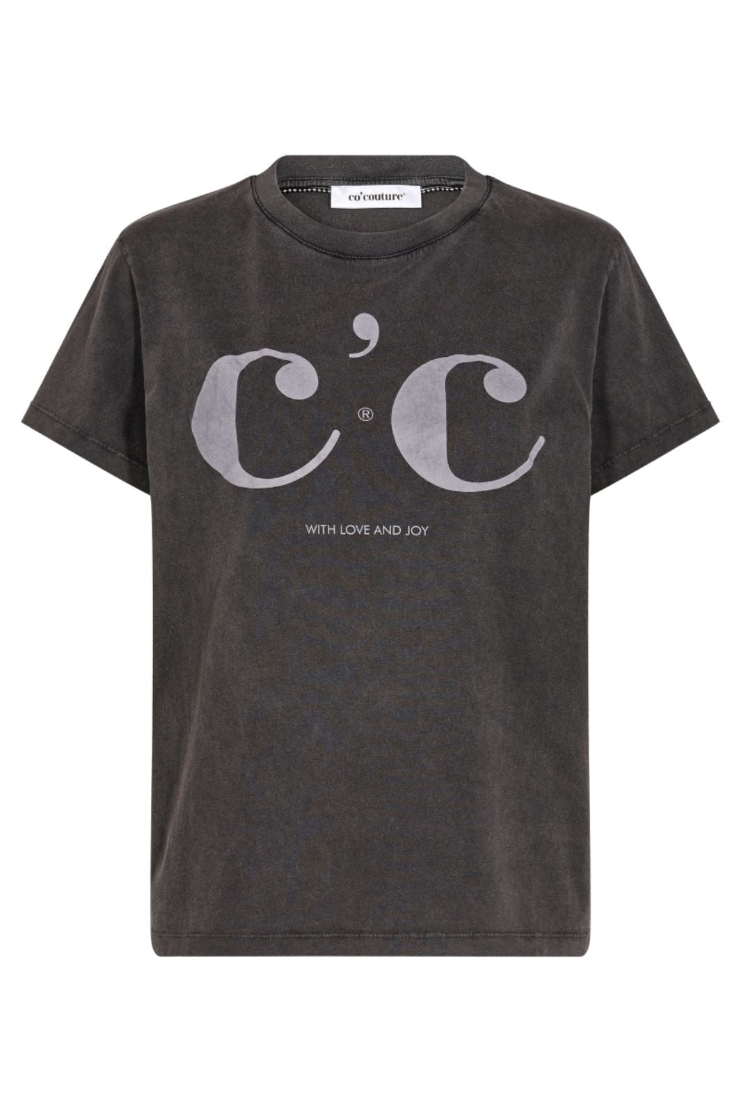 Co´couture - Cc Acidcc Tee - 96 Black T-shirts 