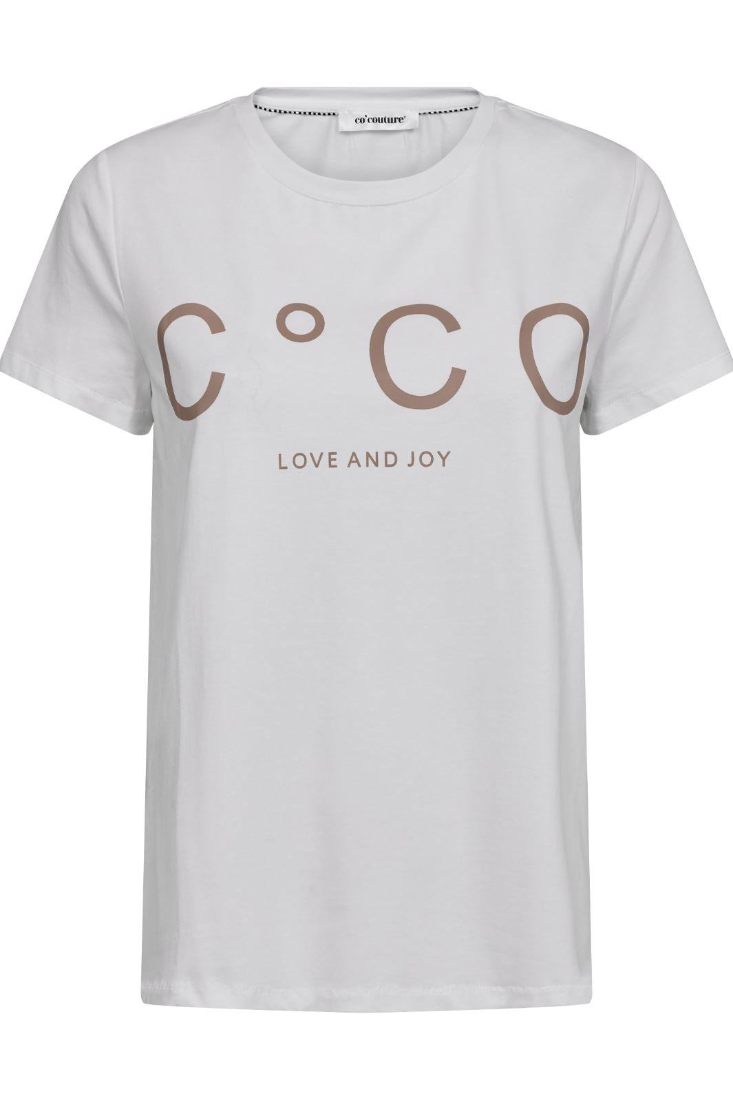 Co´couture - Coco Signature Tee - 40154 Whitewalnu T-shirts 