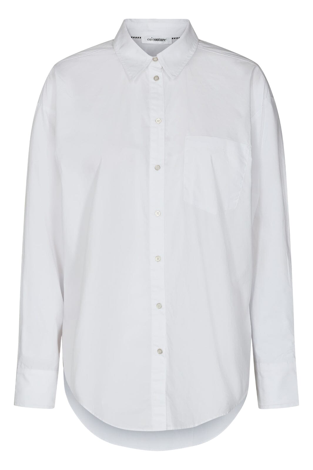 Co´couture - Corioliscc Oversize Shirt 95522 - 4000 White Skjorter 