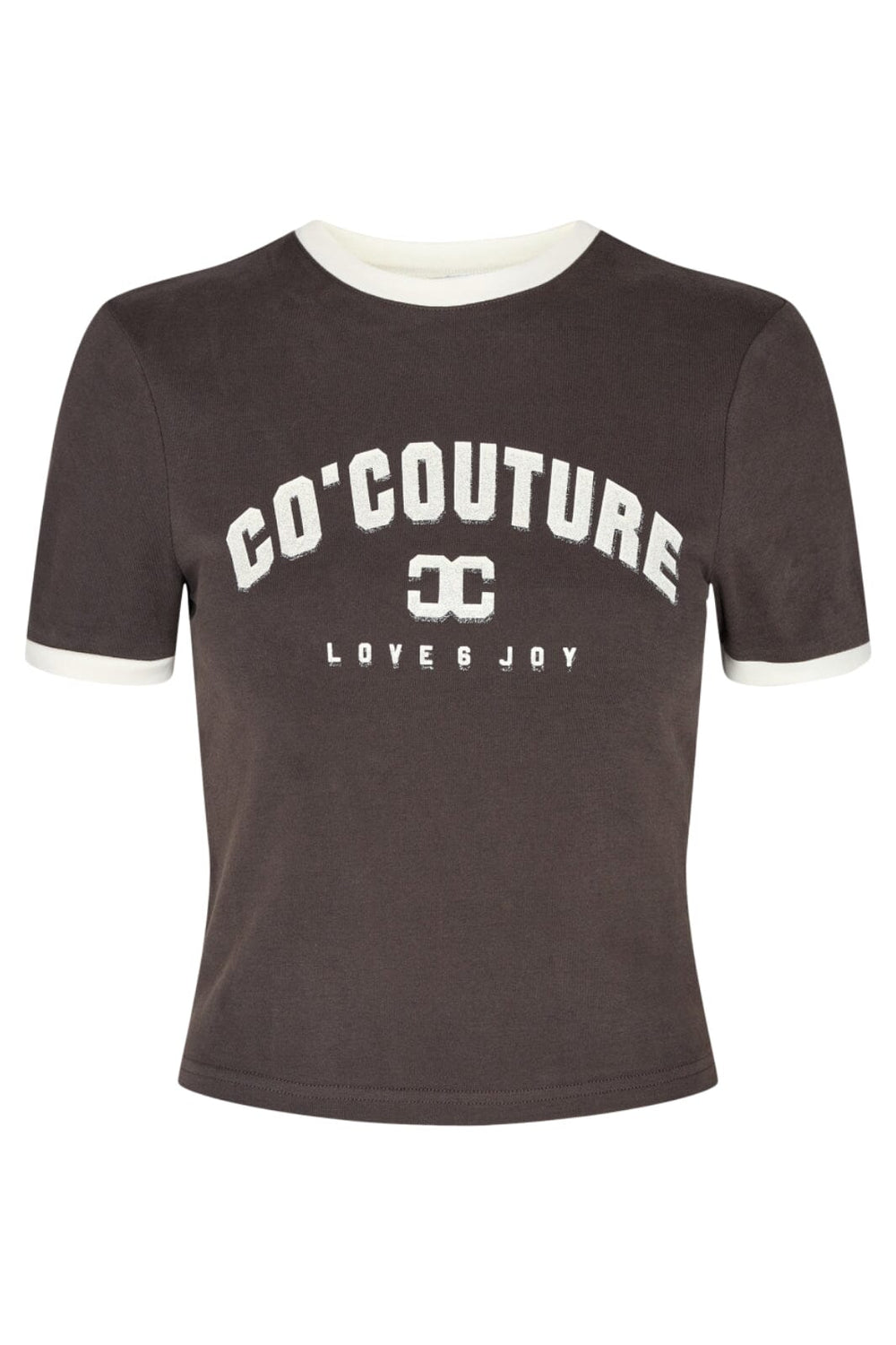 Co´couture - Edgecc Tee - 156 Antracit T-shirts 