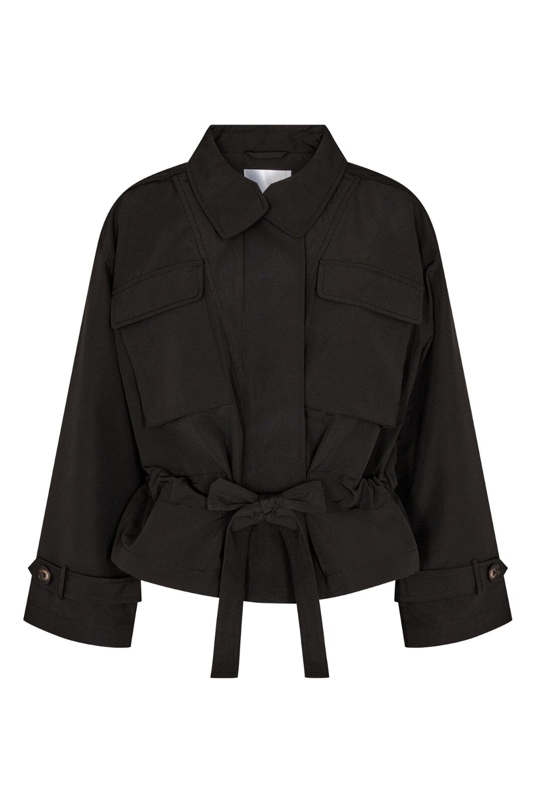 Co´couture - Elbacc Crop Jacket - 96 Black Jakker 