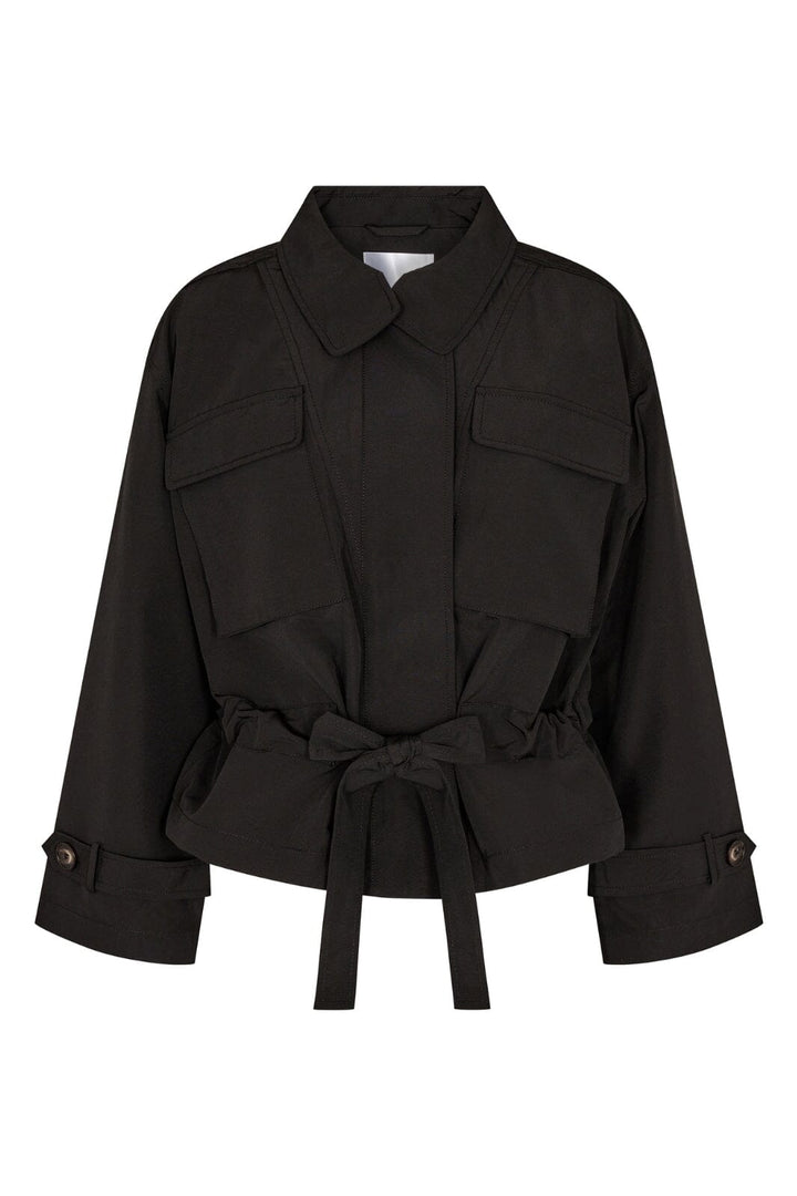 Co´couture - Elbacc Crop Jacket - 96 Black Jakker 