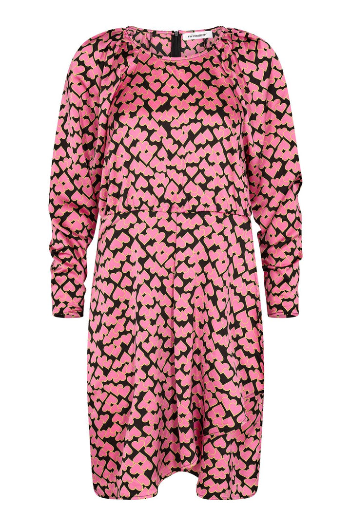 Co´couture - Flashycc Heart Dress - 330 Pink Kjoler 