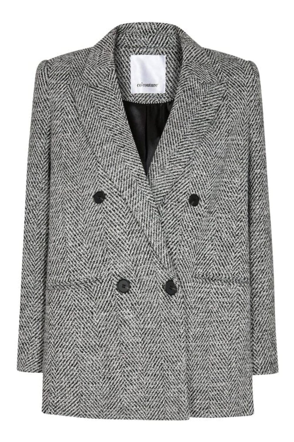 Co´couture - Inacc Herring Oversize Blazer - 96 Black Blazere 