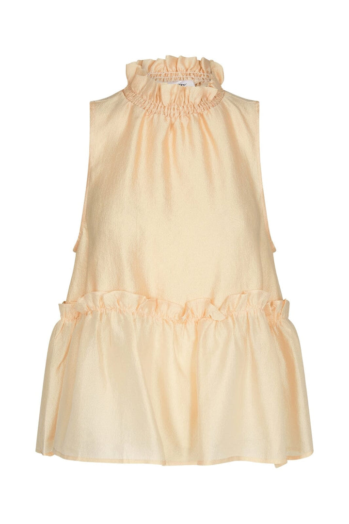 Co´couture - Moniquecc Halterneck Top - 108 Powder Toppe 