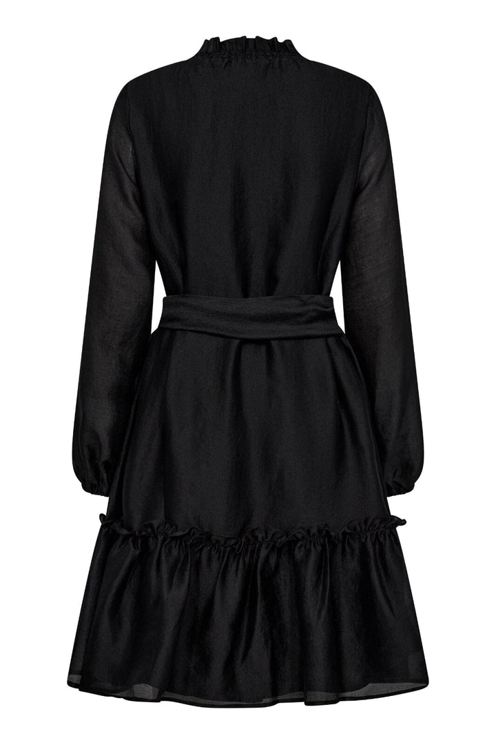 Co´couture - Moniquecc Ls Belt Dress - 96 Black Kjoler 