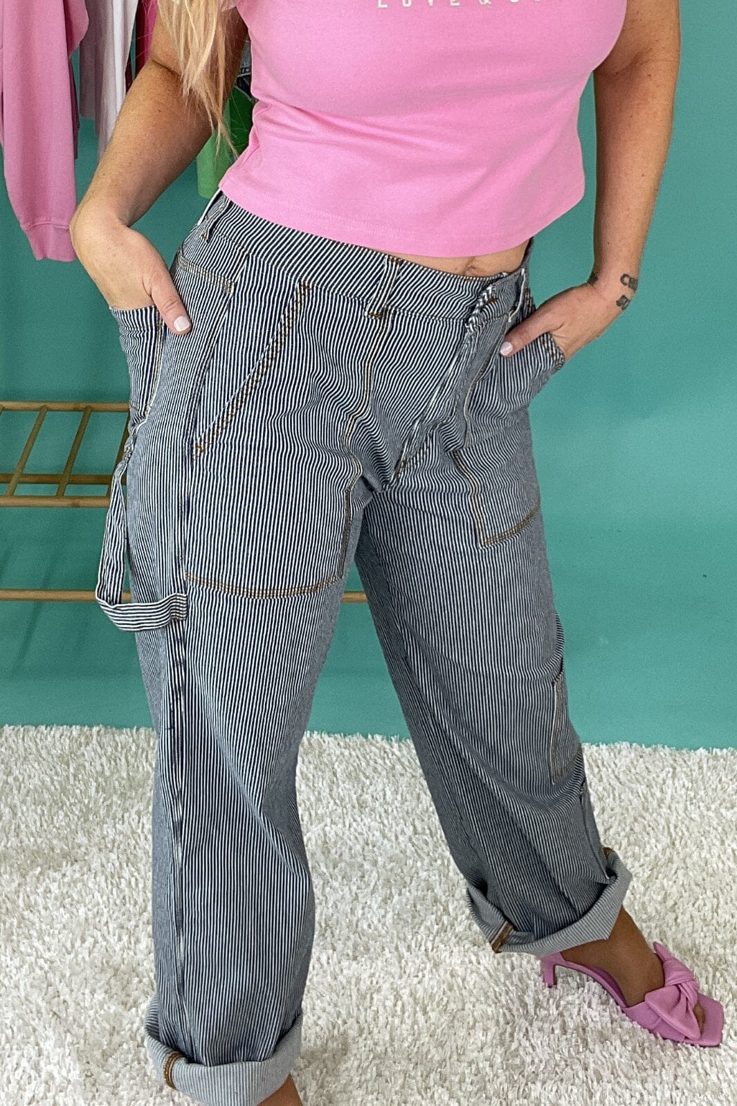 Co´couture - New Milkboy Cargo Jeans - Denim Blue Bukser 