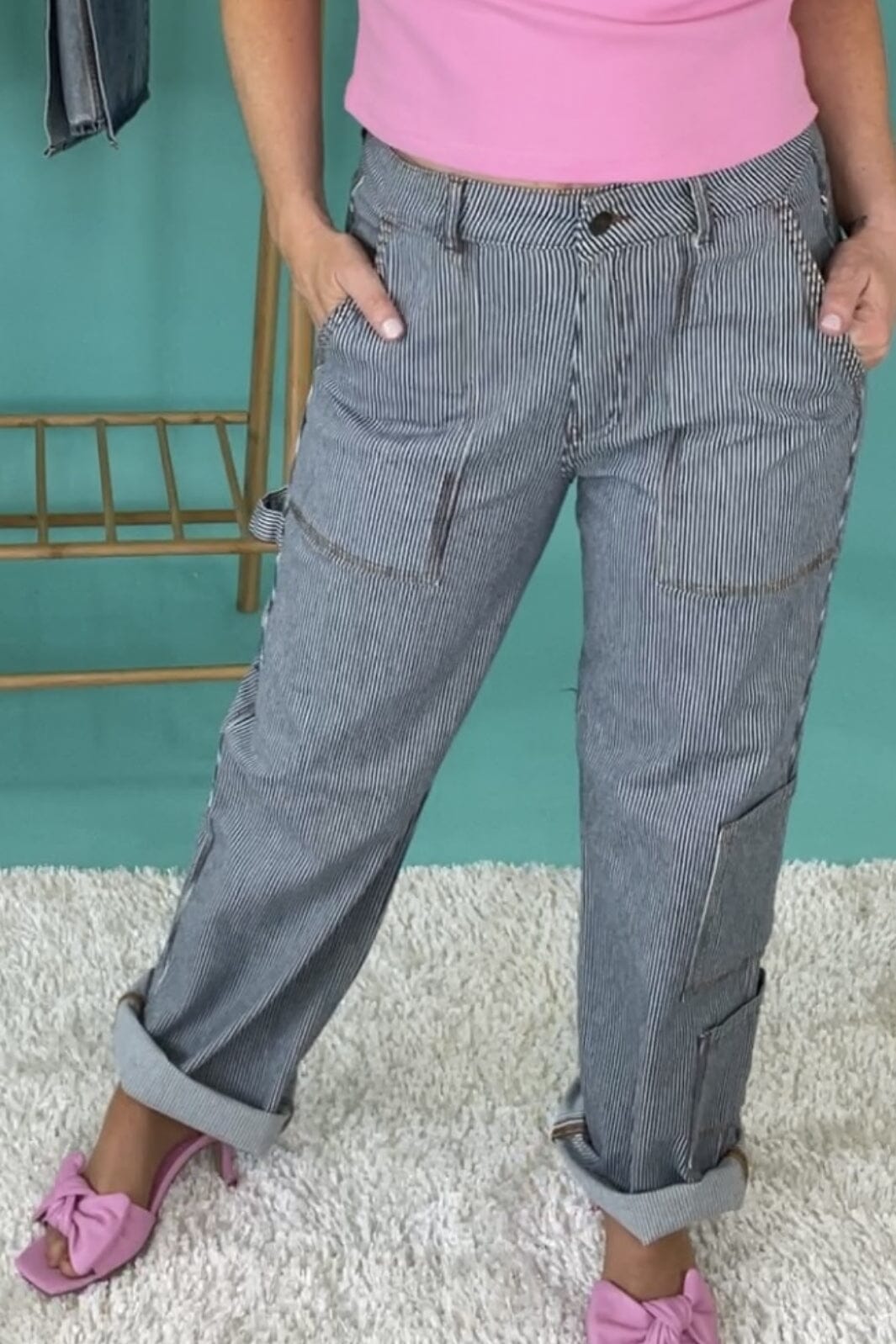Co´couture - New Milkboy Cargo Jeans - Denim Blue Bukser 