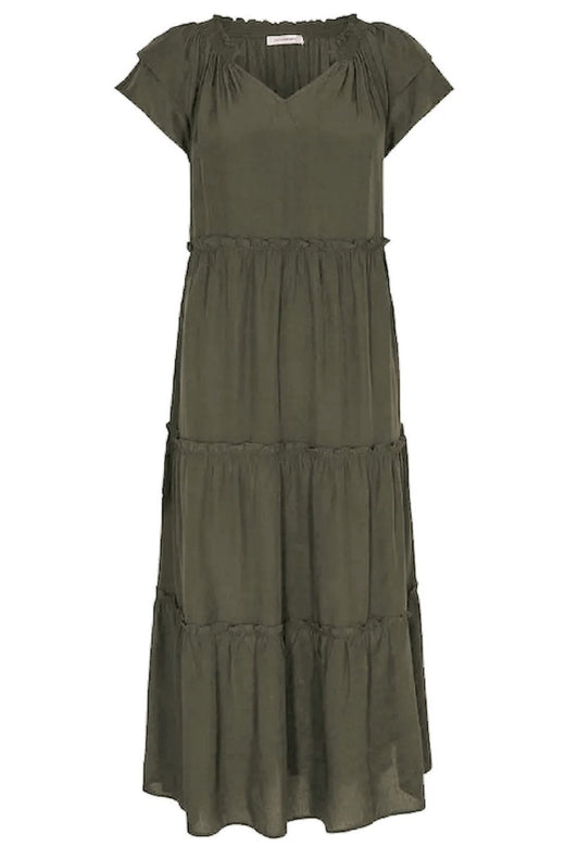 Co´couture - New Sunrise Dress - Dark Army Kjoler 
