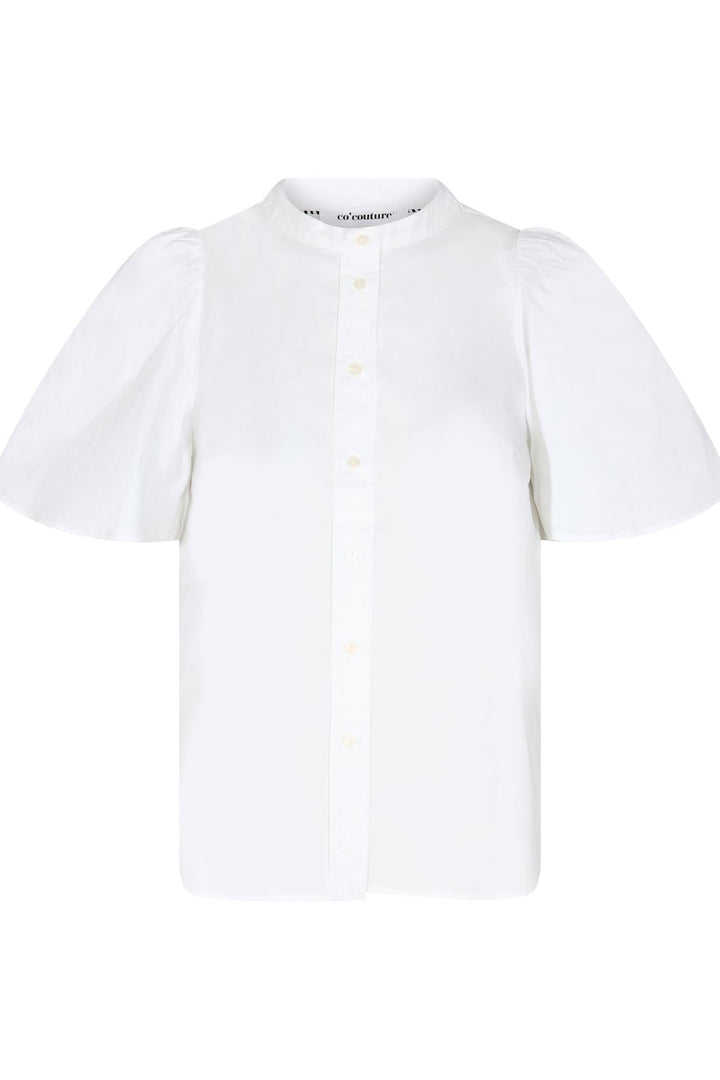 Co´couture - Sandycc Flow Shirt - 4000 White Skjorter 