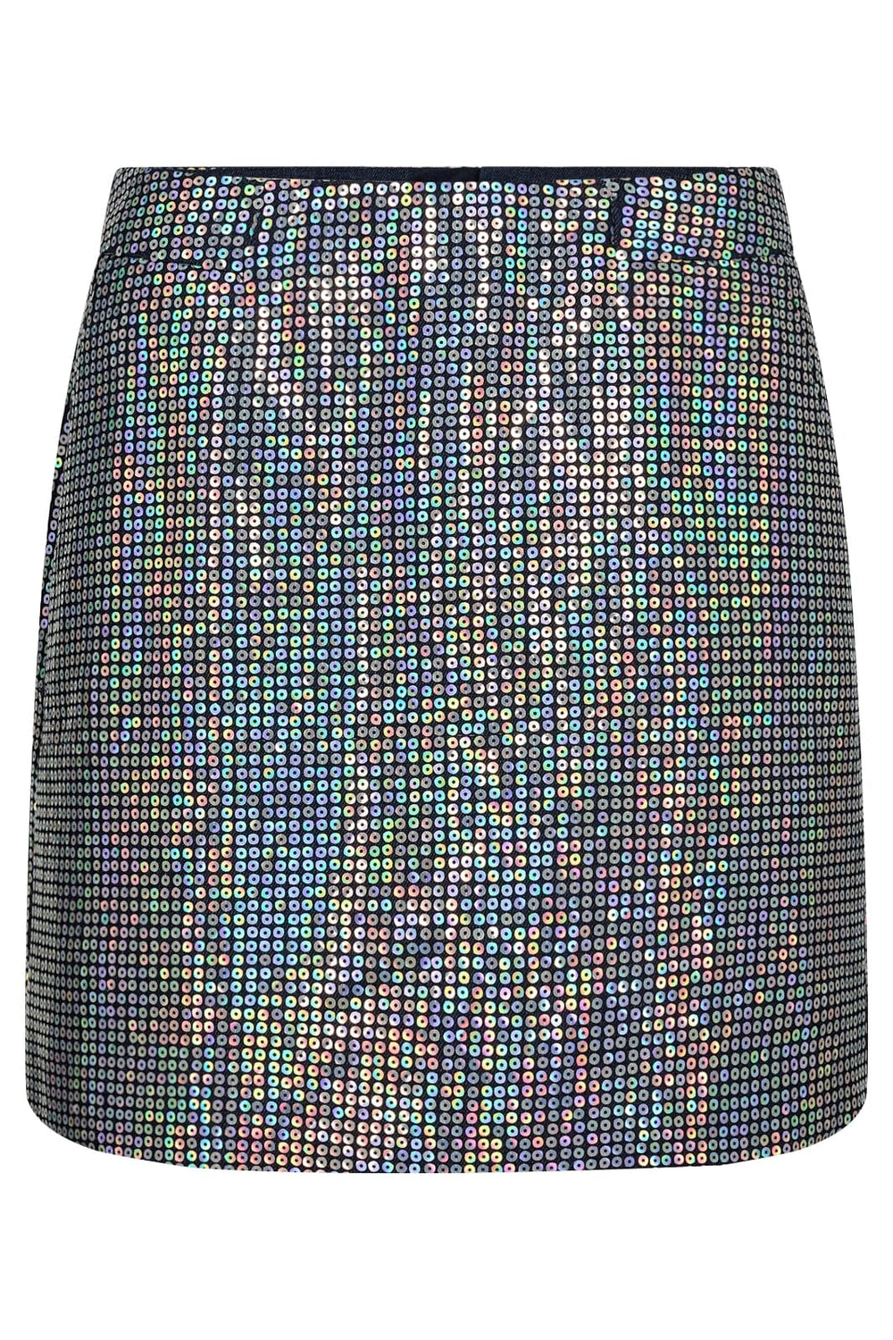 Co´couture - Sequincc Denim Mini Skirt - 555 Dark Denim Nederdele 