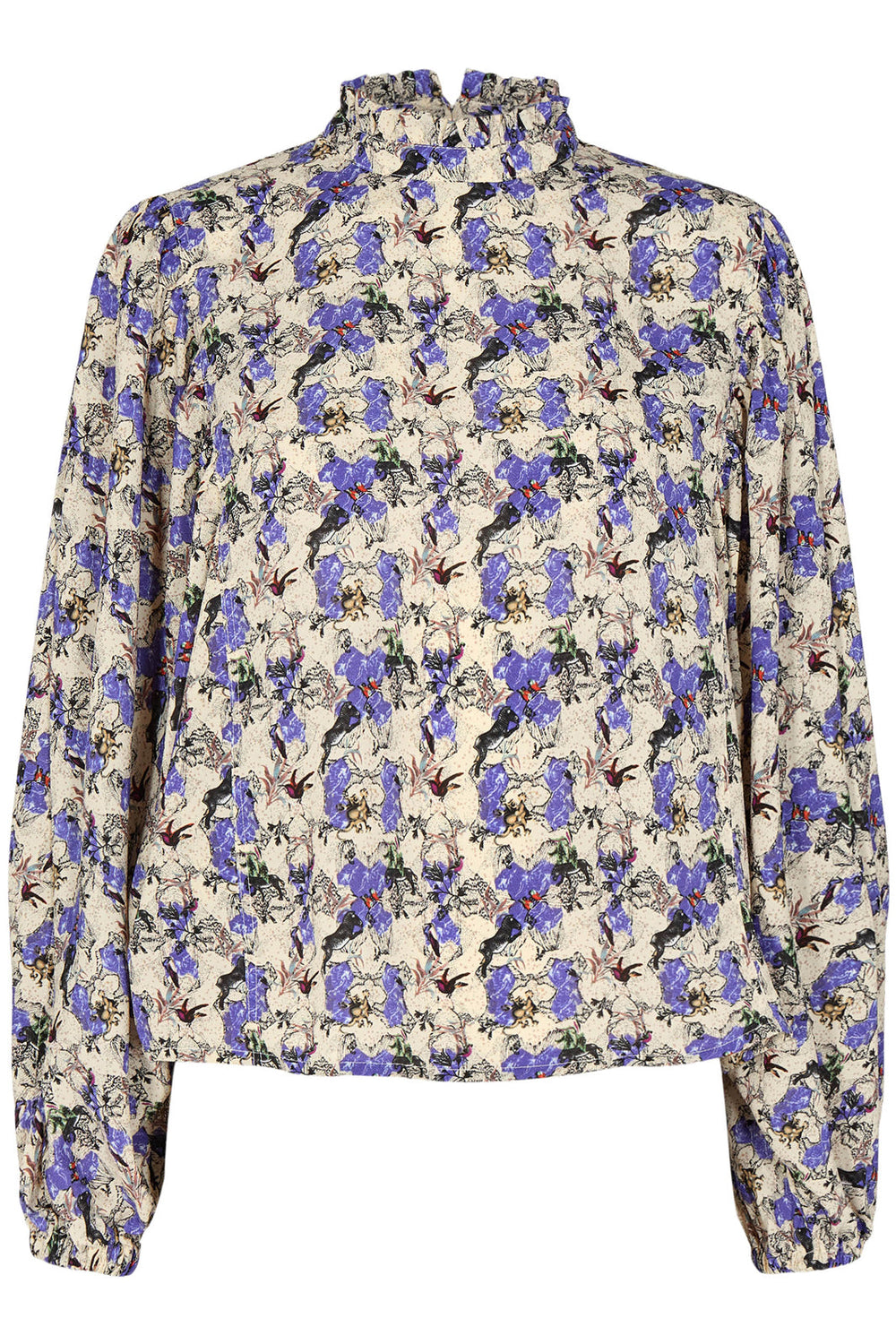 Co'couture - Tracey Blouse - Purple Bluser 