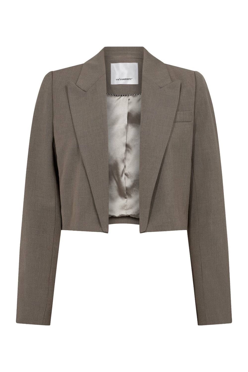 Co´couture - Vidacc Crop Blazer - 154 Walnut Blazere 