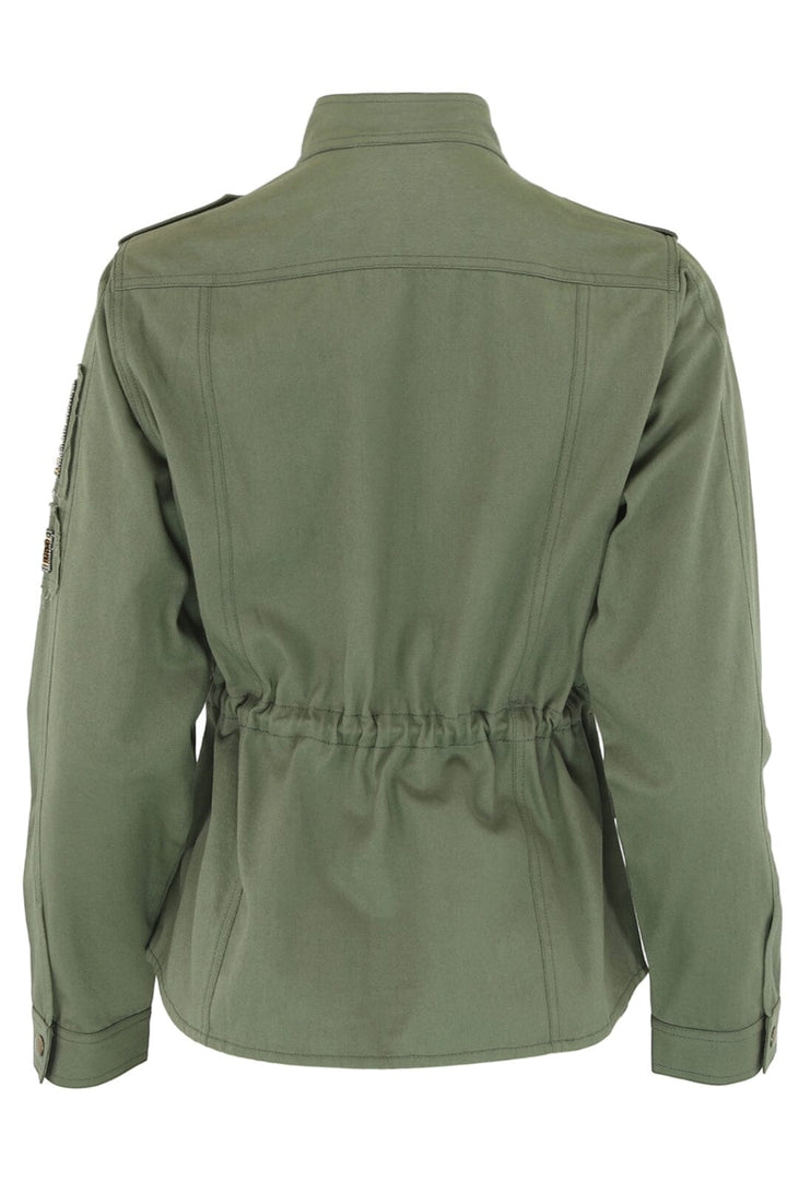 Continue - Arlyn Jacket - Army Jakker 