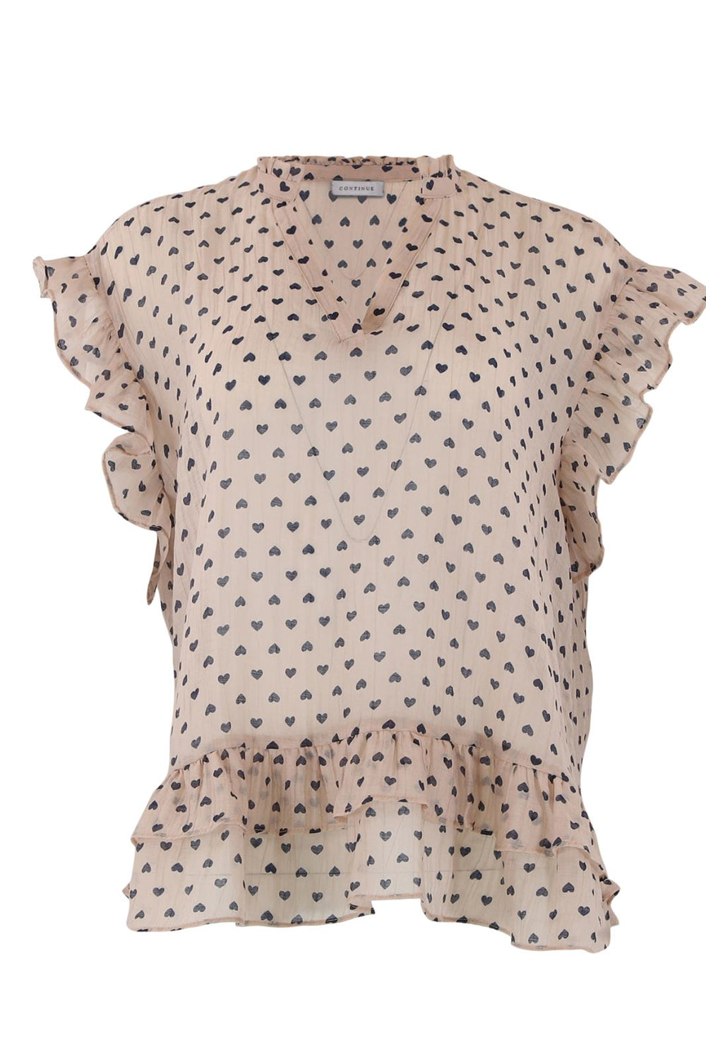 Continue - Kiss Heart - Nude Toppe 