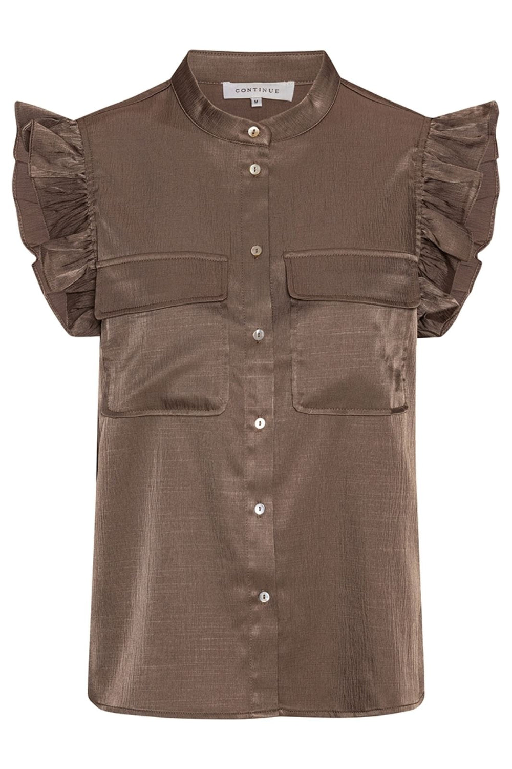 Continue - Maren Blouse - Latte Bluser 
