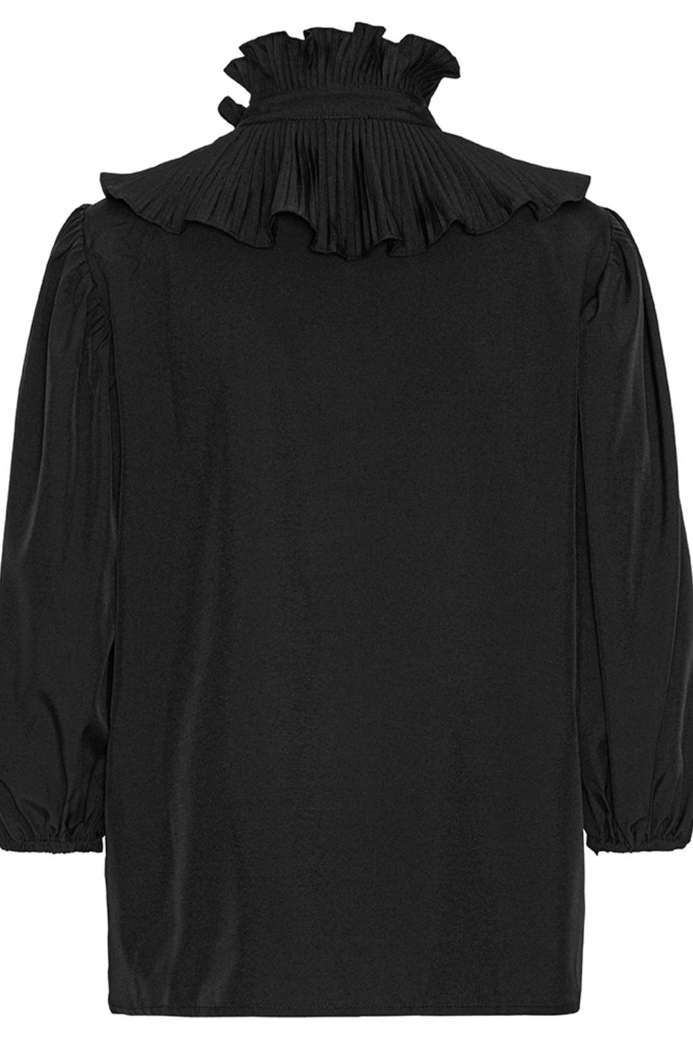 Continue - Pernille 3/4 Sleeve - 01 Black Skjorter 