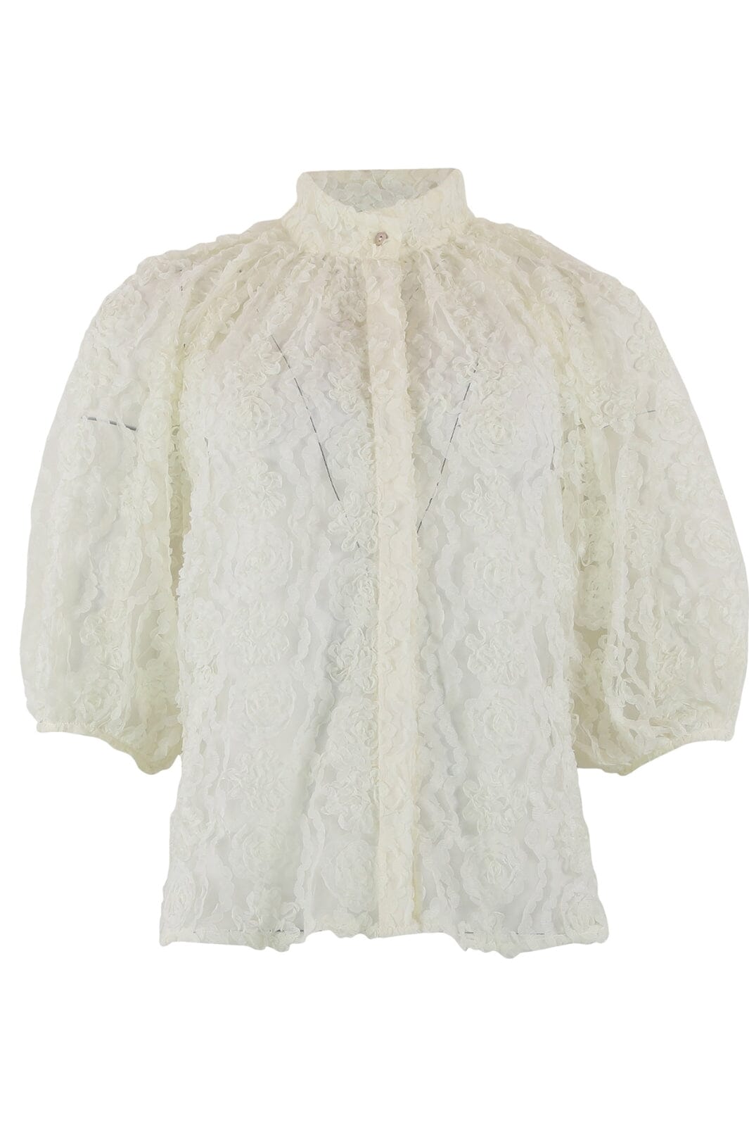 Continue - Sia Lace - Off White Skjorter 