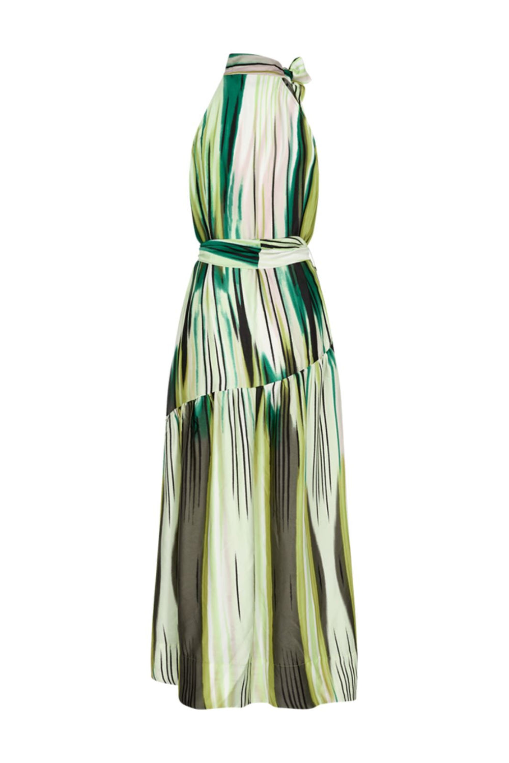 Copenhagen Muse - Cmasla-Dress - Verdant Green w. Jet Stream Kjoler 